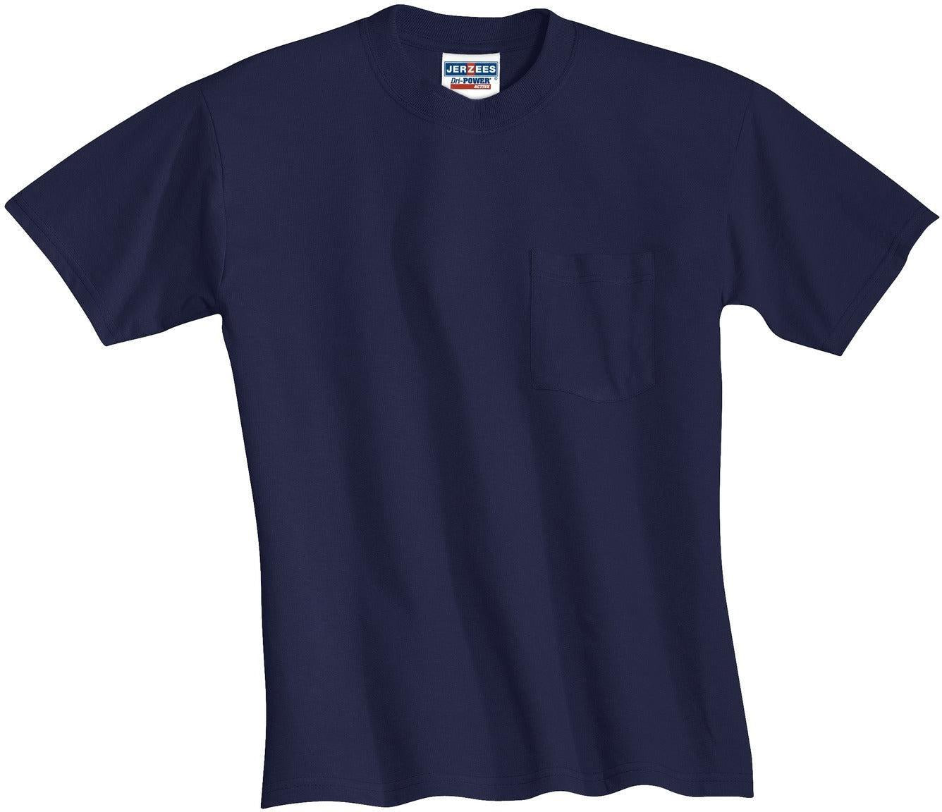 Jerzees 29MP T-Shirt with Custom Embroidery