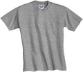 no-logo Jerzees Dri-Power Active 50/50 Cotton/Poly Pocket T-Shirt-Regular-Jerzees-Oxford-S-Thread Logic
