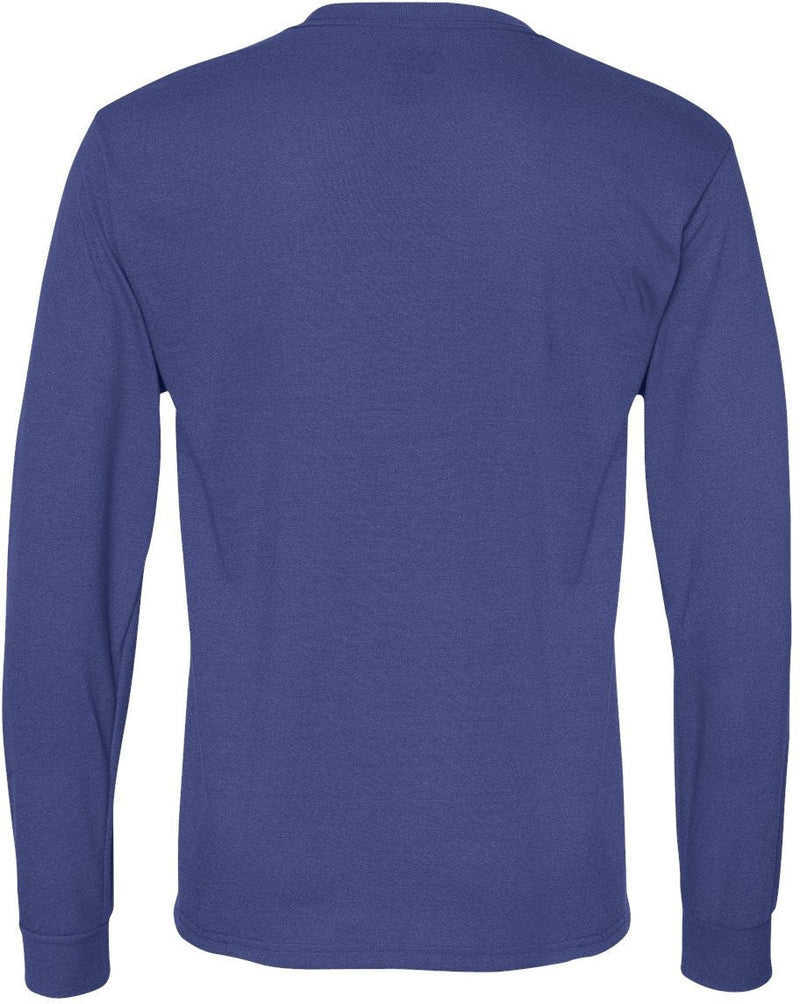 no-logo Jerzees Dri-Power® Performance Long Sleeve T-Shirt-T-Shirts - Long Sleeve-JERZEES-Thread Logic