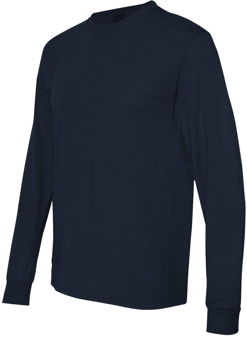 no-logo Jerzees Dri-Power® Performance Long Sleeve T-Shirt-T-Shirts - Long Sleeve-JERZEES-Thread Logic