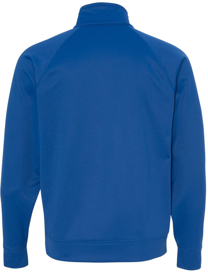 no-logo Jerzees Dri-Power® Sport Quarter-Zip Cadet Collar Sweatshirt-Fleece-Jerzees-Thread Logic