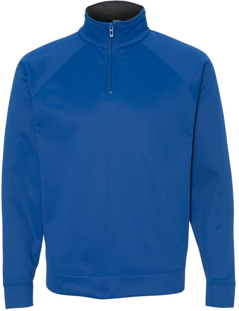 Jerzees Dri-Power Sport Quarter-Zip Cadet Collar Sweatshirt