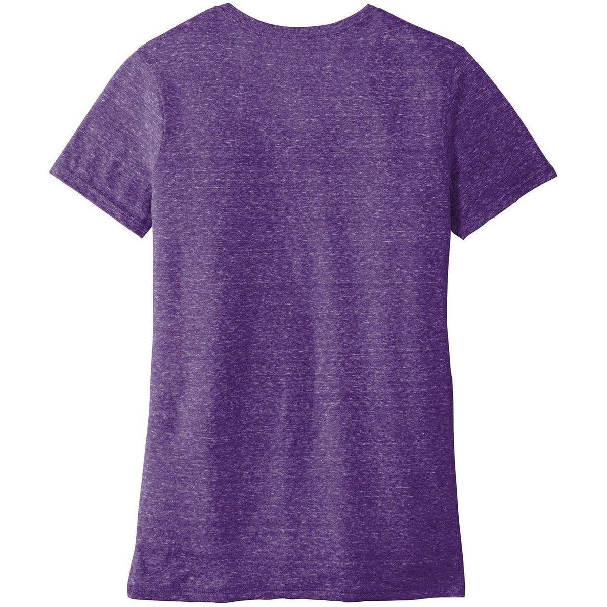 no-logo Jerzees Ladies Snow Heather Jersey V-Neck T-Shirt-Regular-Jerzees-Thread Logic