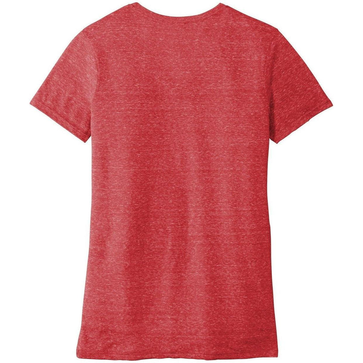 no-logo Jerzees Ladies Snow Heather Jersey V-Neck T-Shirt-Regular-Jerzees-Thread Logic