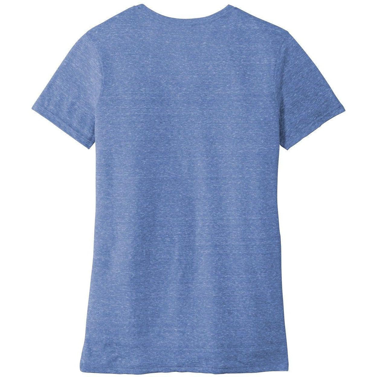 no-logo Jerzees Ladies Snow Heather Jersey V-Neck T-Shirt-Regular-Jerzees-Thread Logic