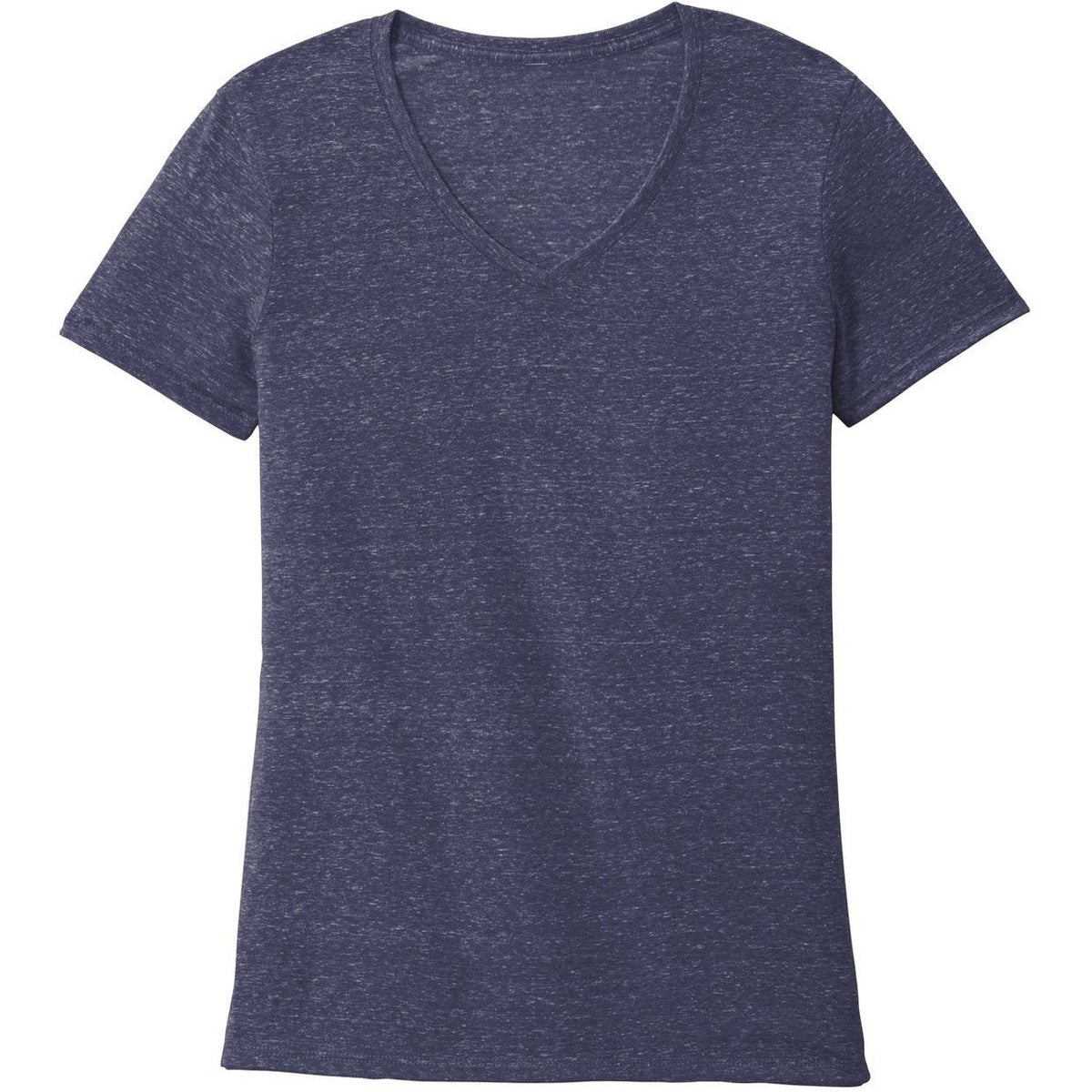 no-logo Jerzees Ladies Snow Heather Jersey V-Neck T-Shirt