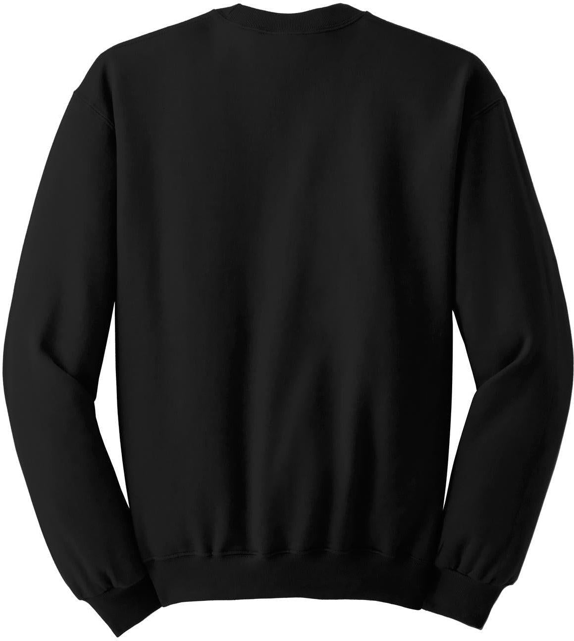 Jerzees 562M Crewneck Sweater with Custom Embroidery