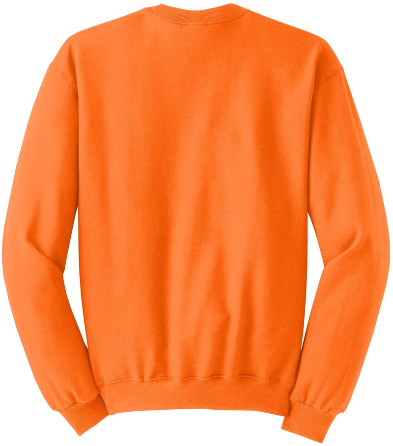 JERZEES - NuBlend Crewneck Sweatshirt - 562MR - Burnt Orange - Size: L 
