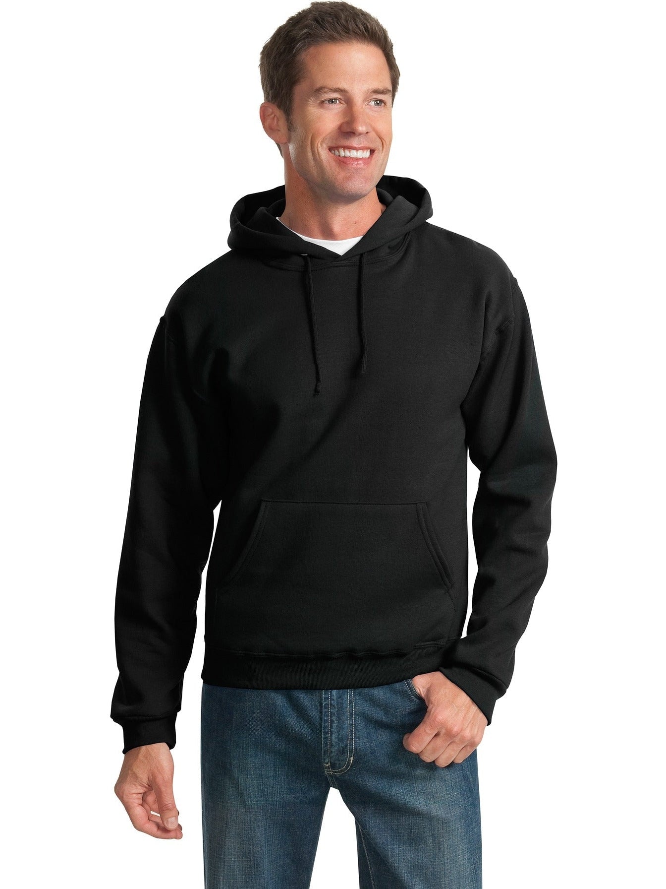 no-logo Jerzees NuBlend Pullover Hooded Sweatshirt-Regular-Jerzees-Thread Logic