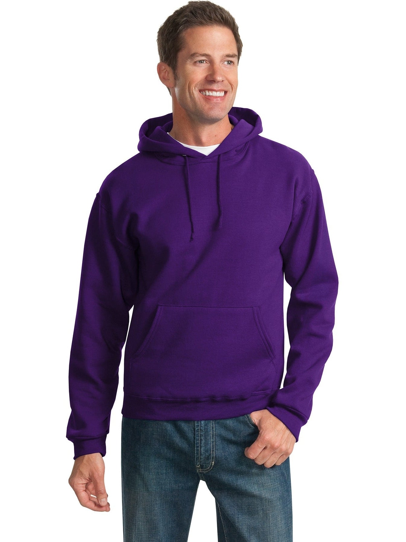 no-logo Jerzees NuBlend Pullover Hooded Sweatshirt-Regular-Jerzees-Thread Logic