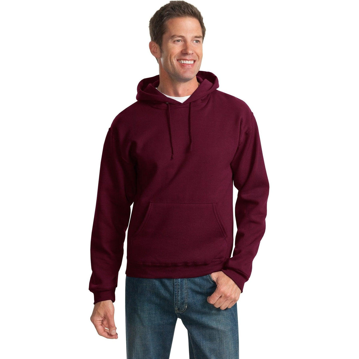 no-logo Jerzees NuBlend Pullover Hooded Sweatshirt-Regular-Jerzees-Thread Logic