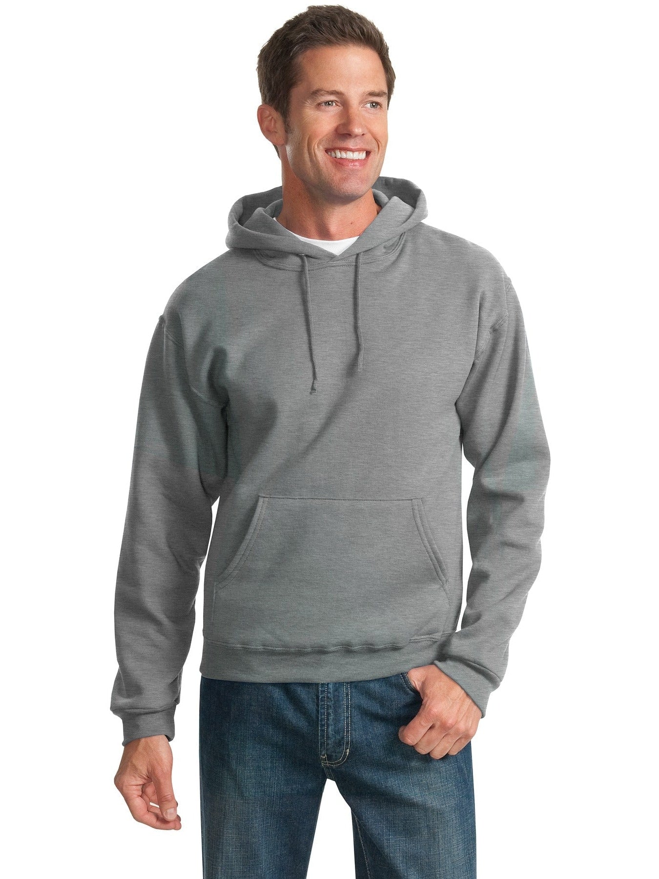 no-logo Jerzees NuBlend Pullover Hooded Sweatshirt-Regular-Jerzees-Thread Logic