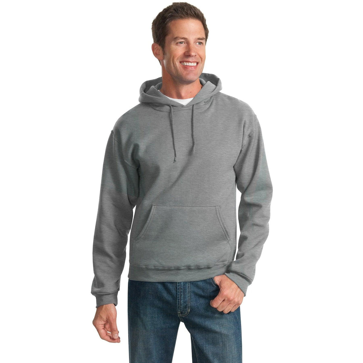 no-logo Jerzees NuBlend Pullover Hooded Sweatshirt-Regular-Jerzees-Thread Logic