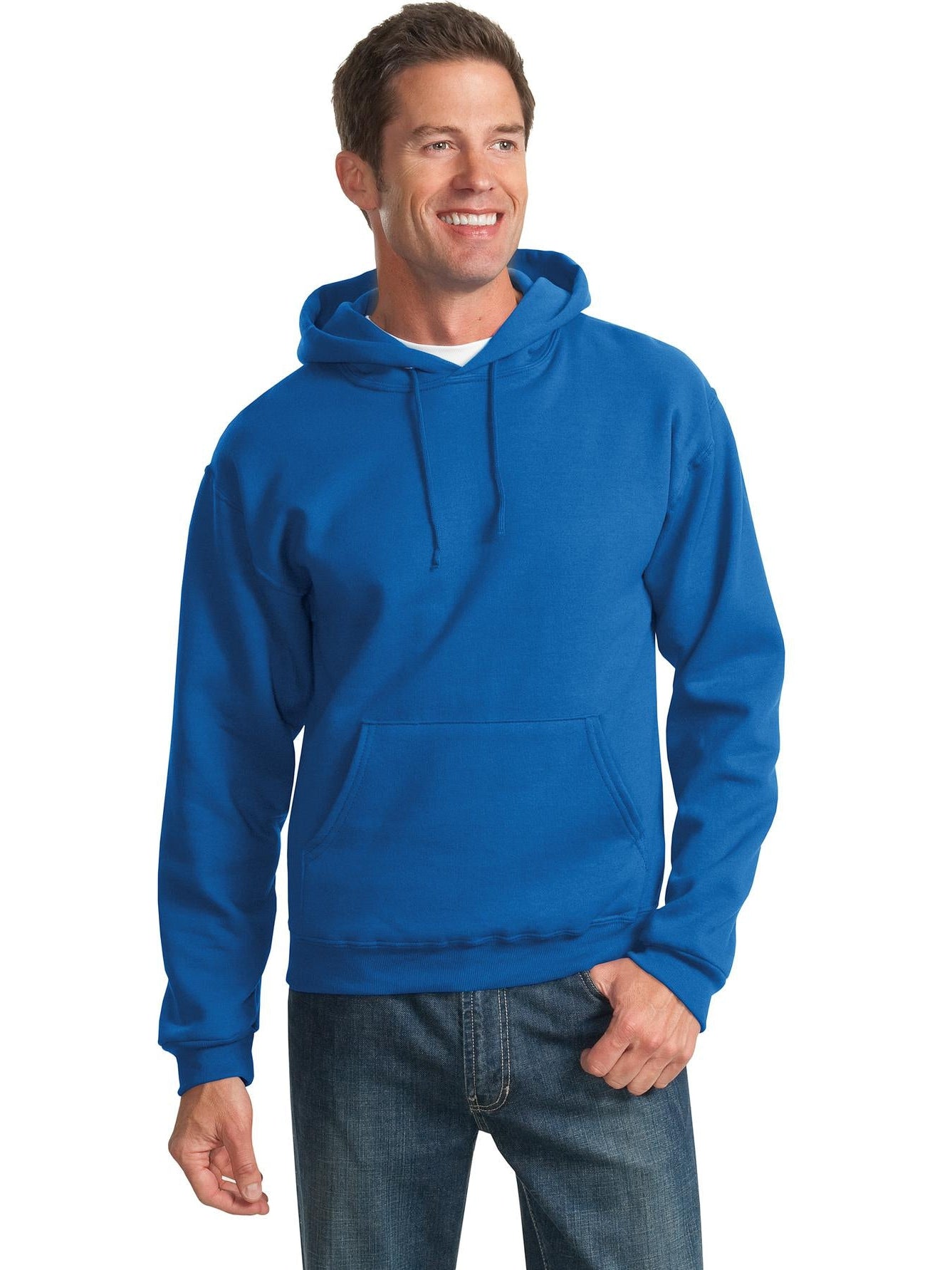 no-logo Jerzees NuBlend Pullover Hooded Sweatshirt-Regular-Jerzees-Thread Logic