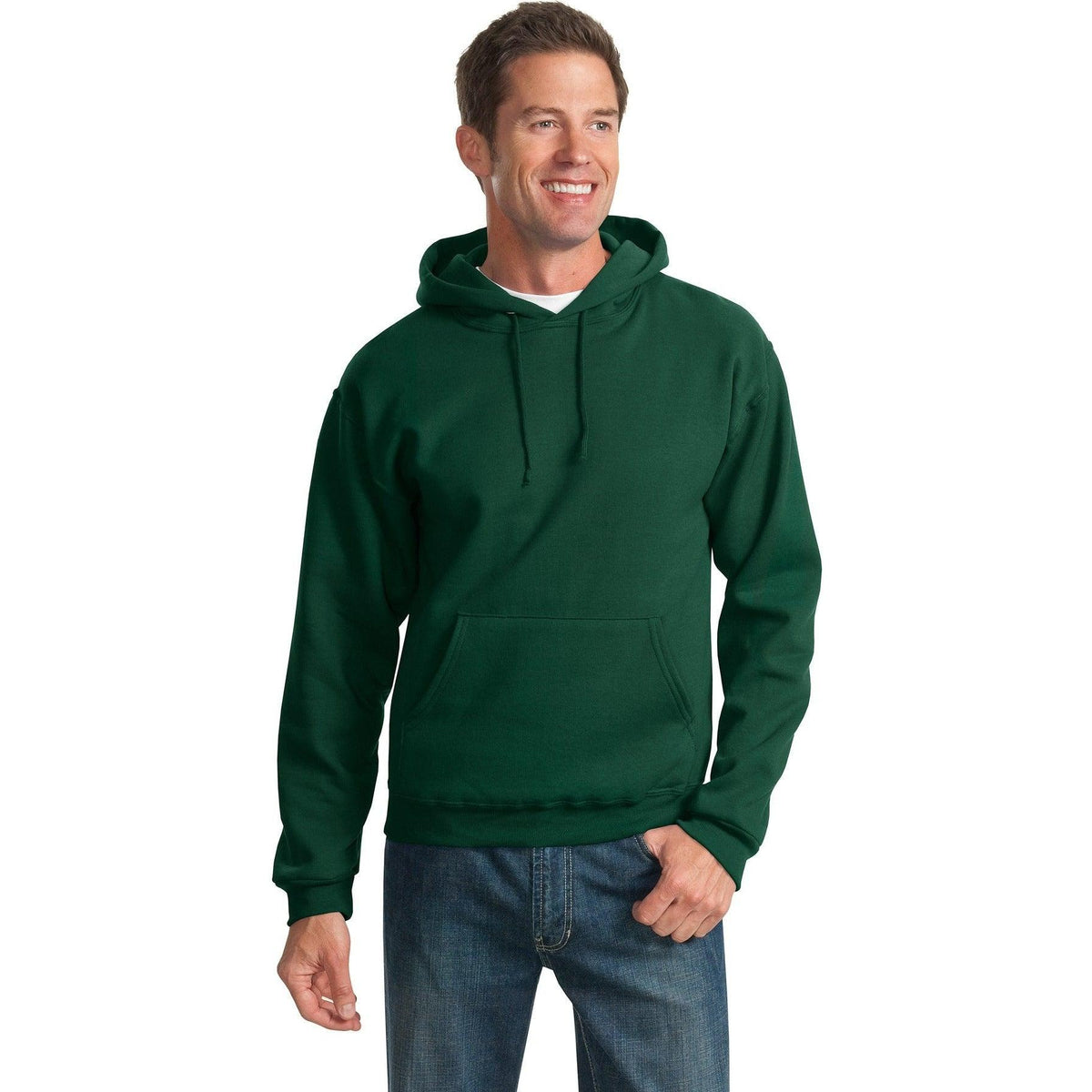 no-logo Jerzees NuBlend Pullover Hooded Sweatshirt-Regular-Jerzees-Thread Logic