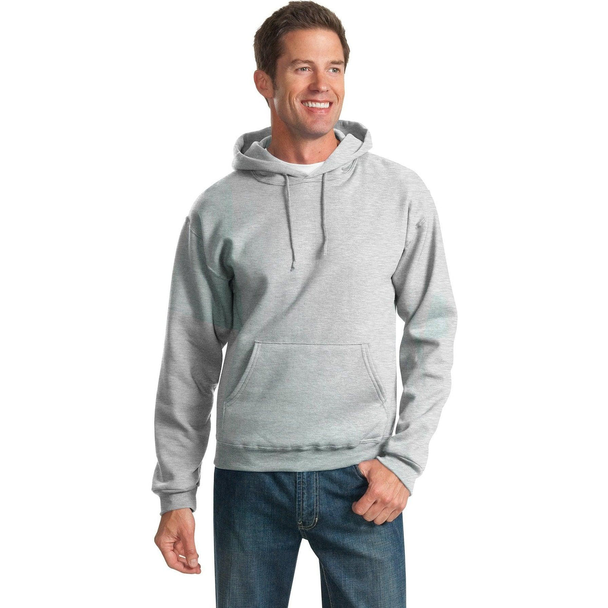 no-logo Jerzees NuBlend Pullover Hooded Sweatshirt-Regular-Jerzees-Thread Logic