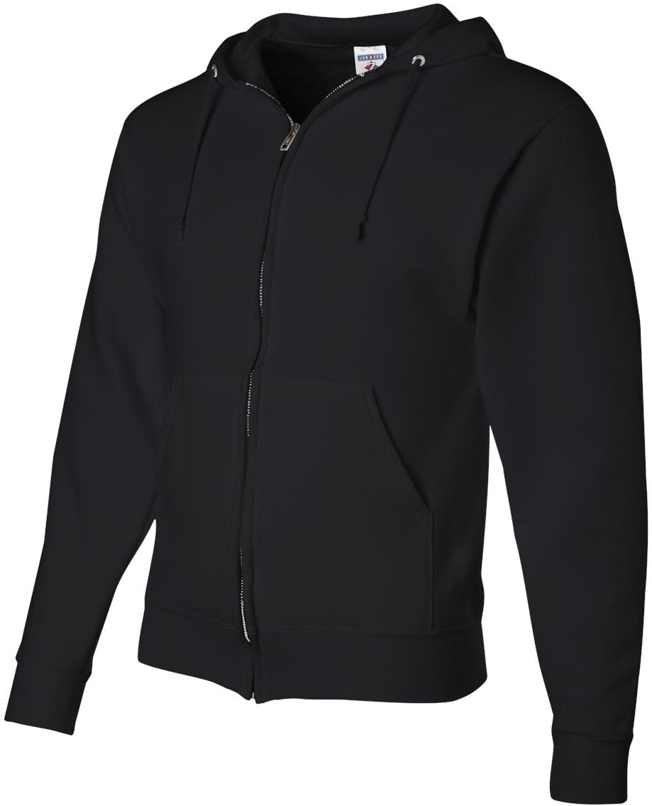 no-logo Jerzees NuBlend® Full-Zip Hooded Sweatshirt-Fleece-JERZEES-Thread Logic