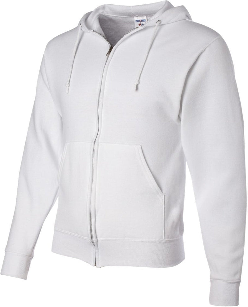 no-logo Jerzees NuBlend® Full-Zip Hooded Sweatshirt-Fleece-JERZEES-Thread Logic