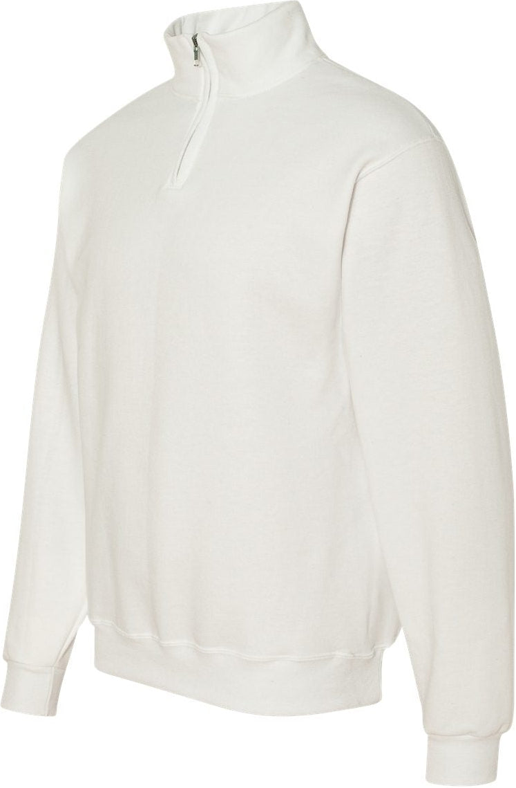 no-logo Jerzees Nublend® Cadet Collar Quarter-Zip Sweatshirt-Fleece-JERZEES-Thread Logic