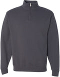 Jerzees Nublend Cadet Collar Quarter-Zip Sweatshirt