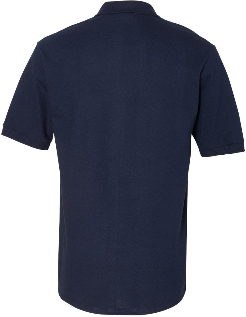 no-logo Jerzees Ringspun Cotton Piqué Polo Shirt-Men's Polos-Jerzees-Thread Logic