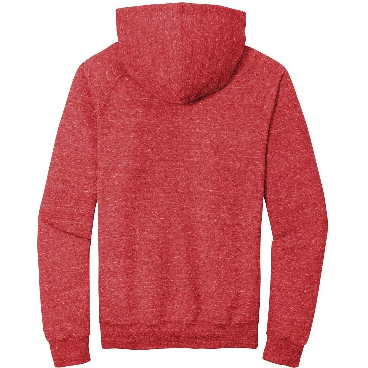 no-logo Jerzees Snow Heather French Terry Raglan Hoodie-Regular-Jerzees-Thread Logic