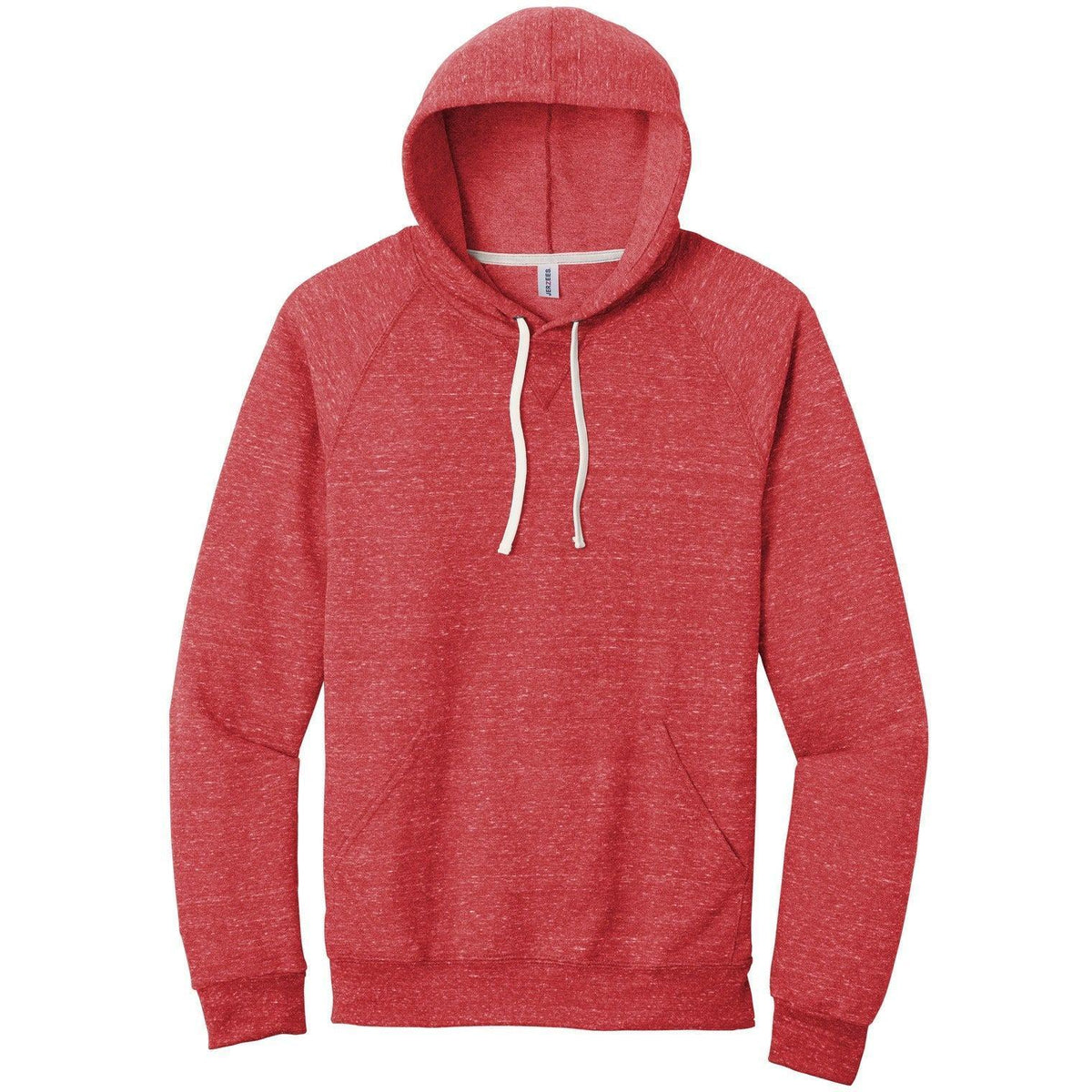 no-logo Jerzees Snow Heather French Terry Raglan Hoodie