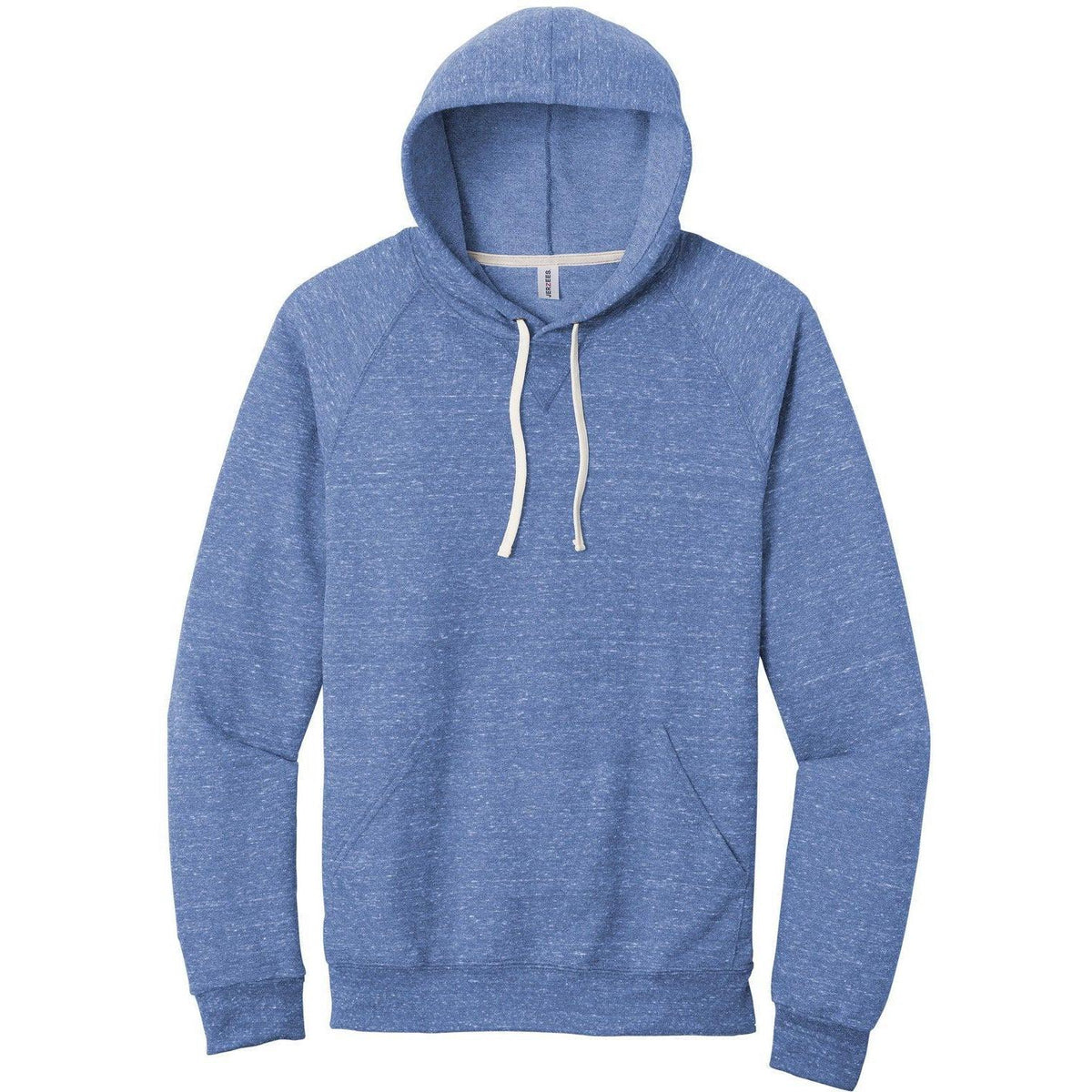 no-logo Jerzees Snow Heather French Terry Raglan Hoodie