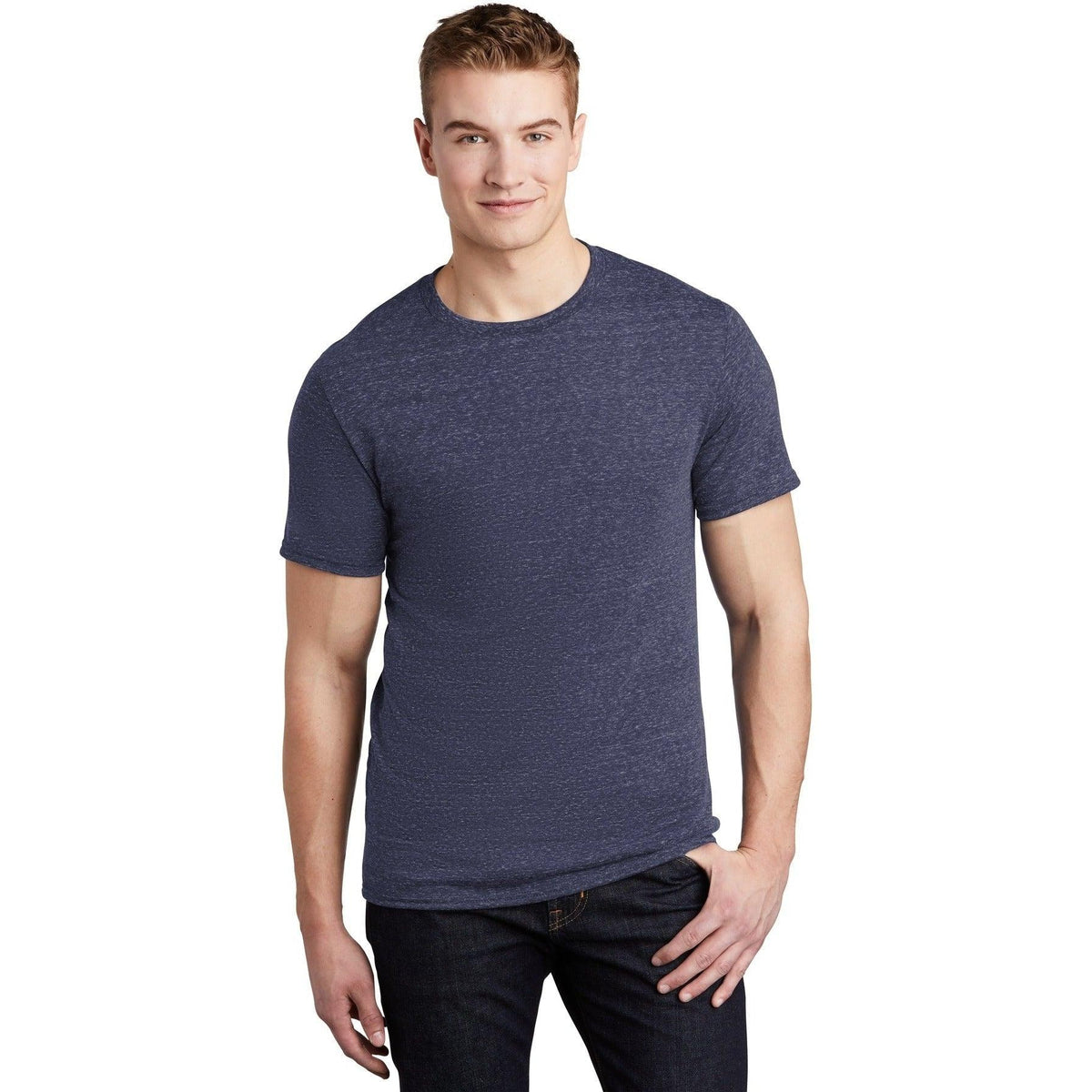 no-logo Jerzees Snow Heather Jersey T-Shirt-Regular-Jerzees-Thread Logic