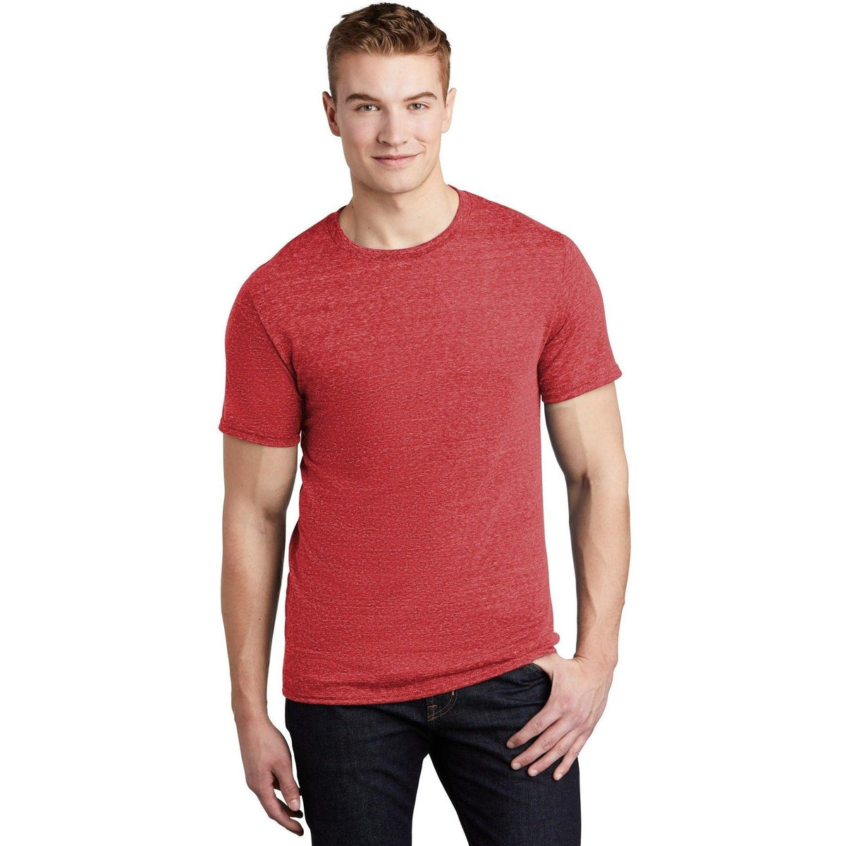 no-logo Jerzees Snow Heather Jersey T-Shirt-Regular-Jerzees-Thread Logic