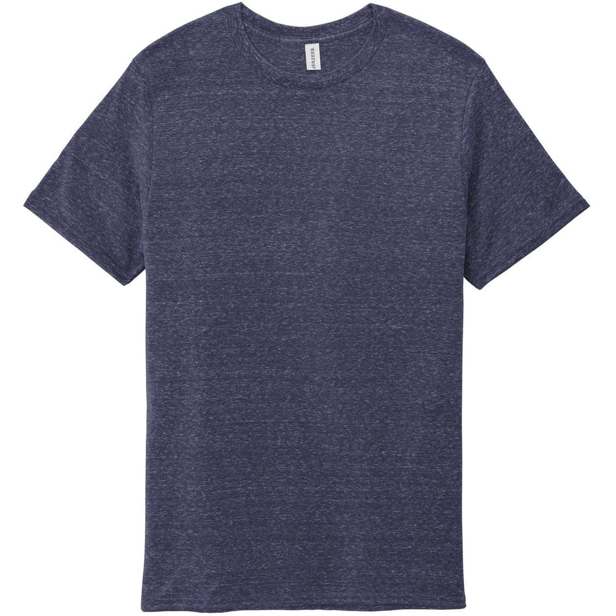 no-logo CLOSEOUT - Jerzees Snow Heather Jersey T-Shirt-Polos-Jerzees-Navy-S-Thread Logic