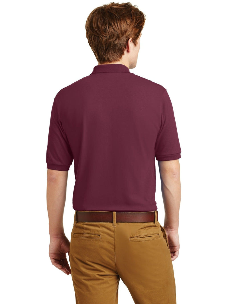 no-logo Jerzees SpotShield Jersey Knit Polo Shirt-Regular-Jerzees-Thread Logic