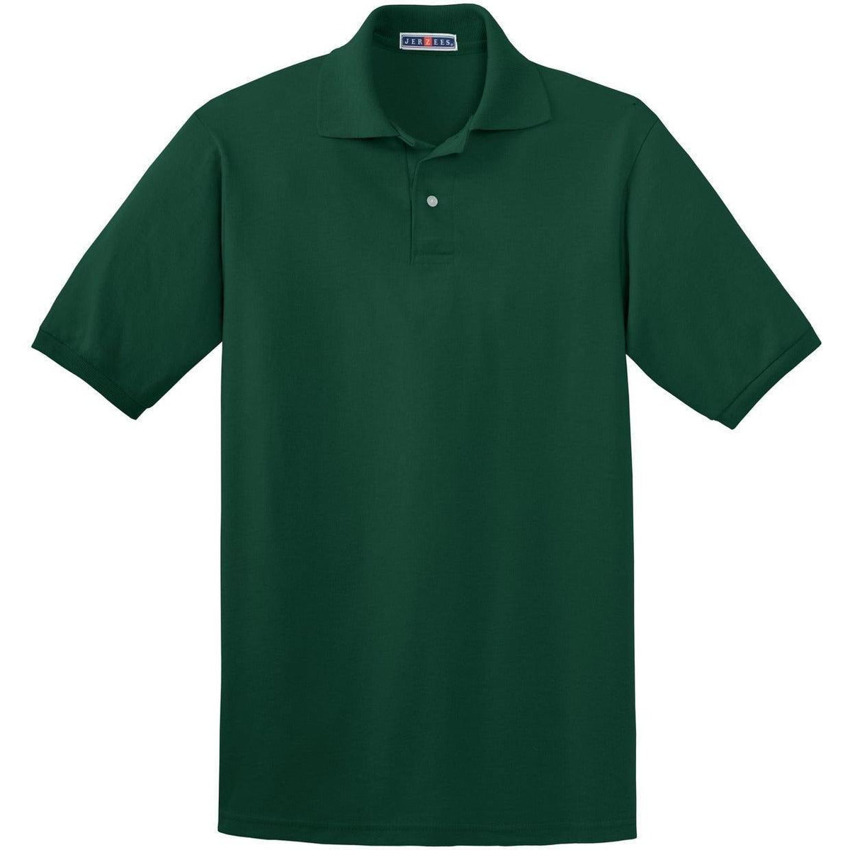 no-logo Jerzees SpotShield Jersey Knit Polo Shirt