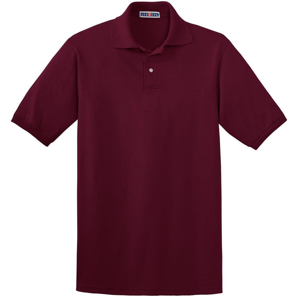 no-logo Jerzees SpotShield Jersey Knit Polo Shirt