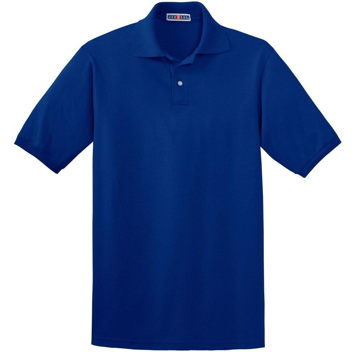 no-logo Jerzees SpotShield Jersey Knit Polo Shirt