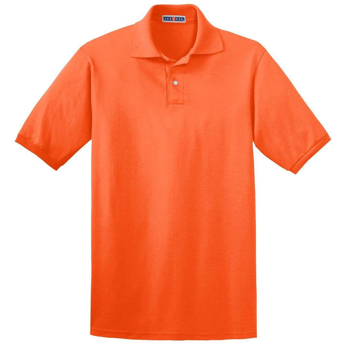 no-logo Jerzees SpotShield Jersey Knit Polo Shirt