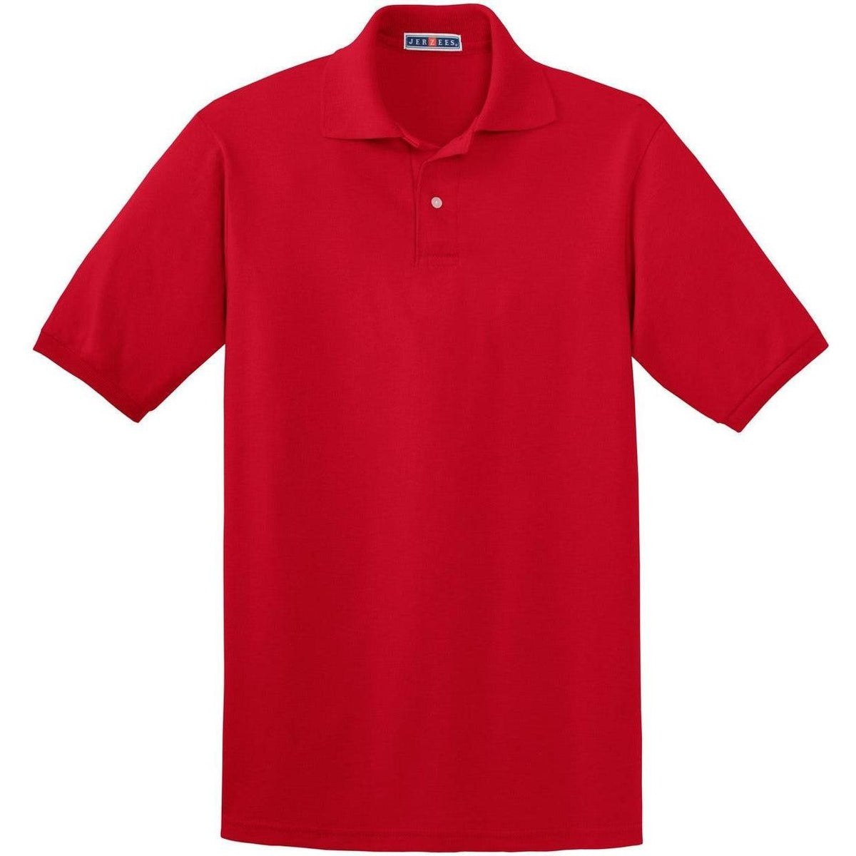 no-logo Jerzees SpotShield Jersey Knit Polo Shirt