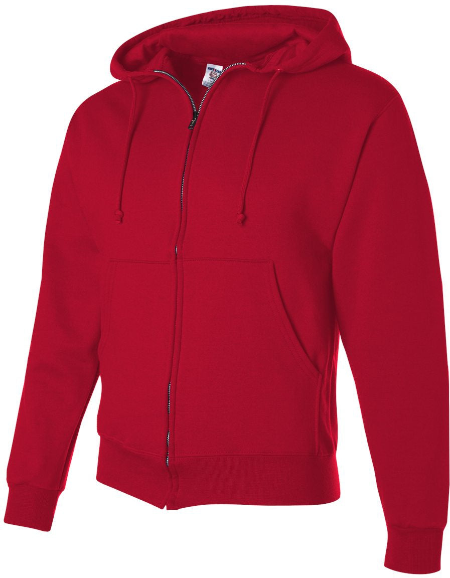 no-logo Jerzees Super Sweats NuBlend® Full-Zip Hooded Sweatshirt-Fleece-JERZEES-Thread Logic