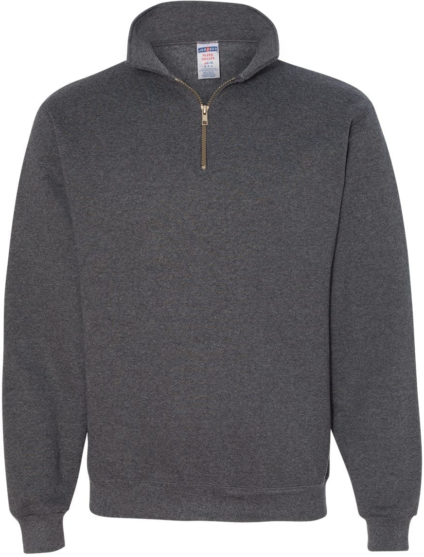Jerzees Super Sweats NuBlend Quarter-Zip Cadet Collar Sweatshirt