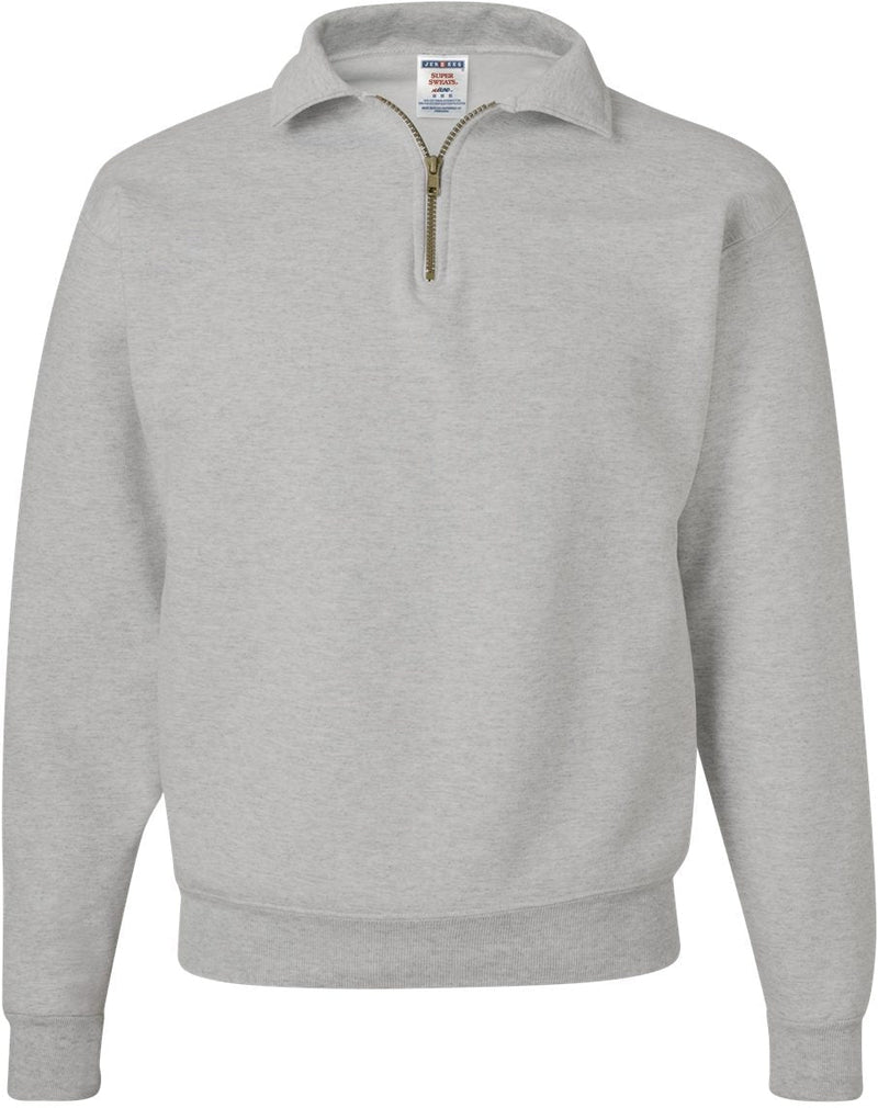 Jerzees Super Sweats NuBlend Quarter-Zip Cadet Collar Sweatshirt