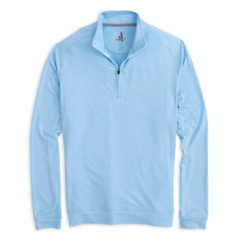 OUTLET-Johnnie-O Vaughn Striped PREP-FORMANCE 1/4 Zip Pullover