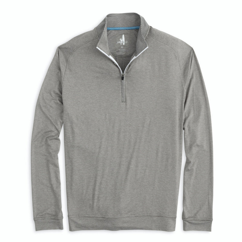 OUTLET-Johnnie-O Vaughn Striped PREP-FORMANCE 1/4 Zip Pullover