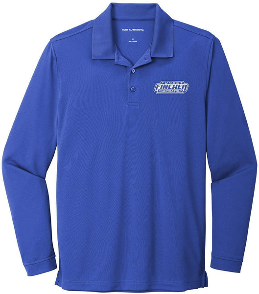 YAECA PARK｜24SS Long Sleeve Polo（Navy・L） 18417GD - 18/1 Long Sleeve Polo T-Shirt – Los Angeles Apparel