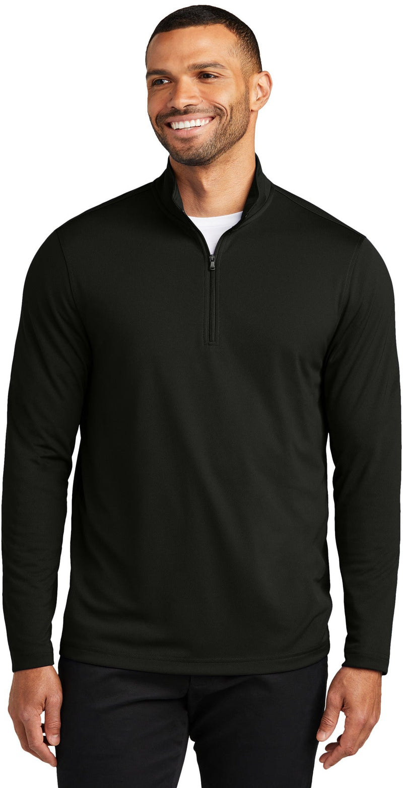 no-logo Port Authority Dry Zone UV Micro-Mesh 1/4-Zip-Port Authority-Thread Logic