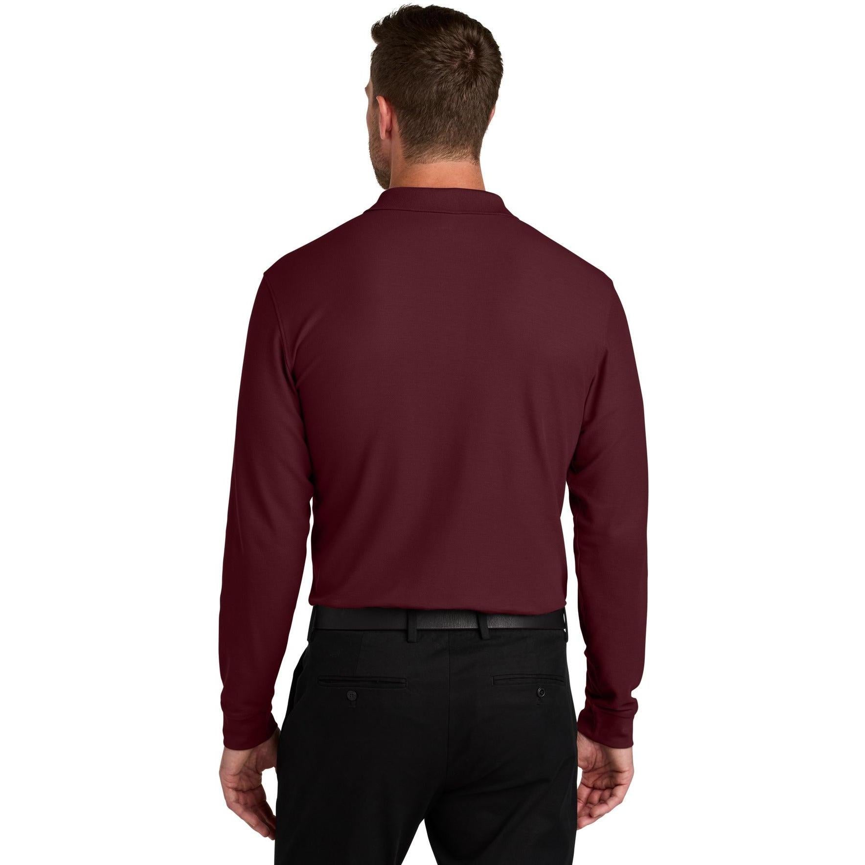 Port Authority Wearever Signature Pique Long Sleeve Polo