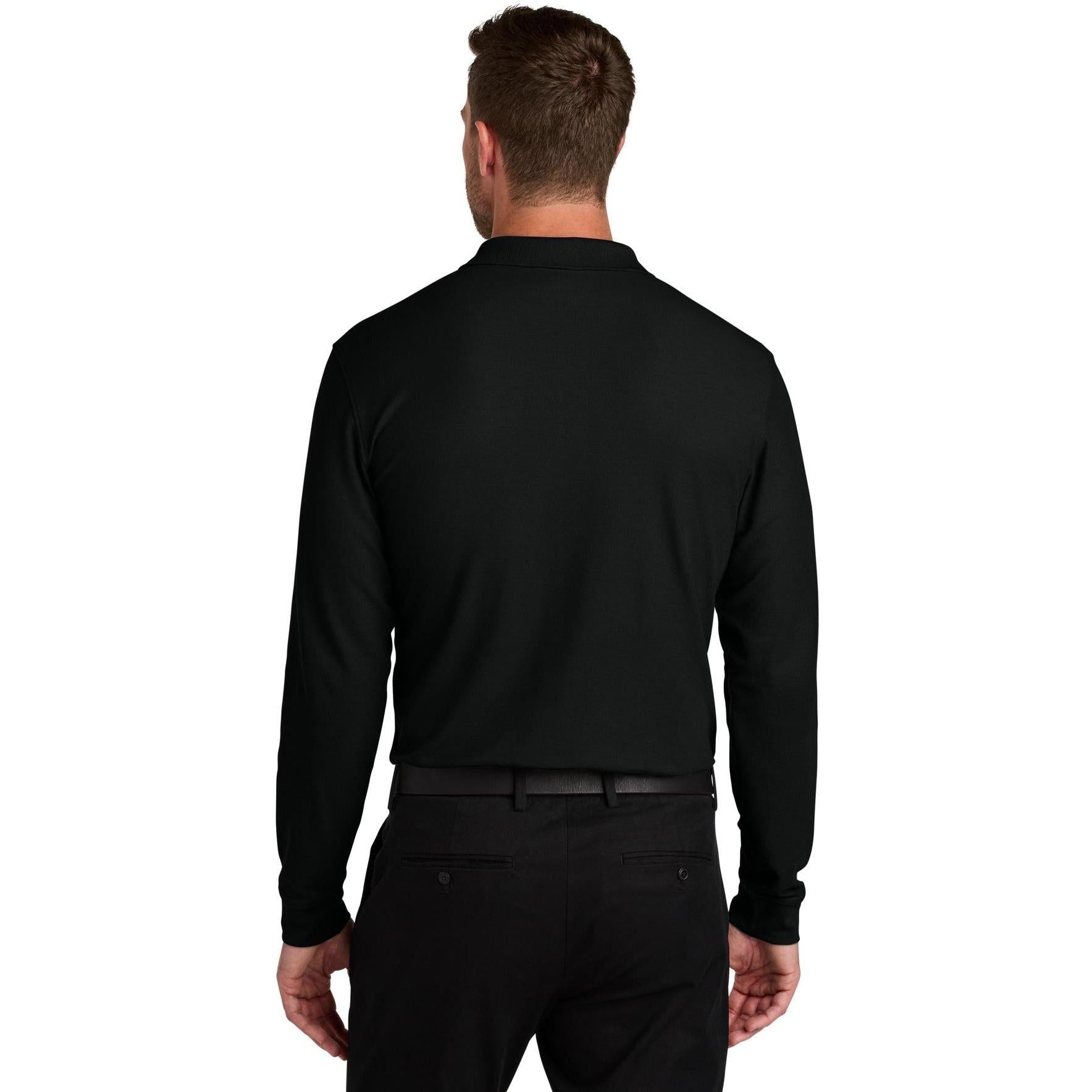 Port Authority Wearever Signature Pique Long Sleeve Polo