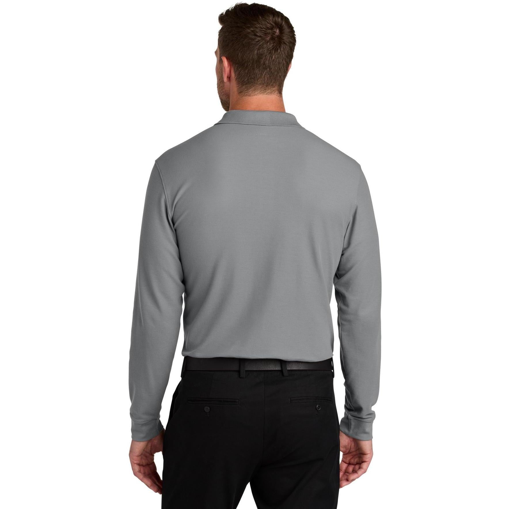 Port Authority Wearever Signature Pique Long Sleeve Polo