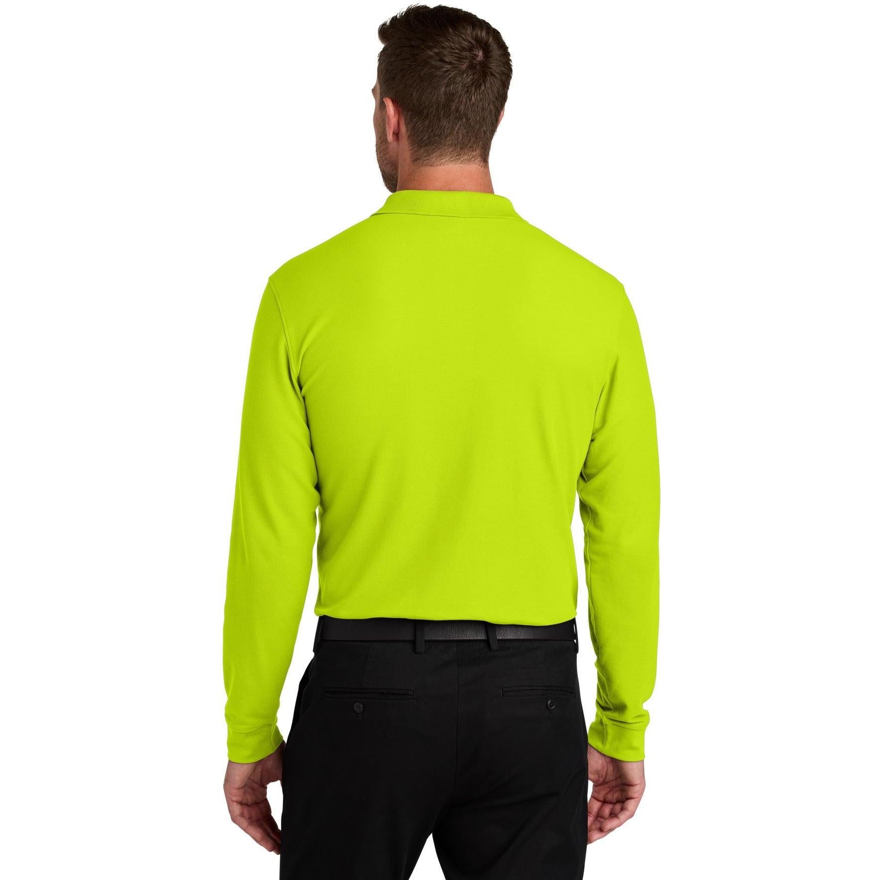 Port Authority Wearever Signature Pique Long Sleeve Polo