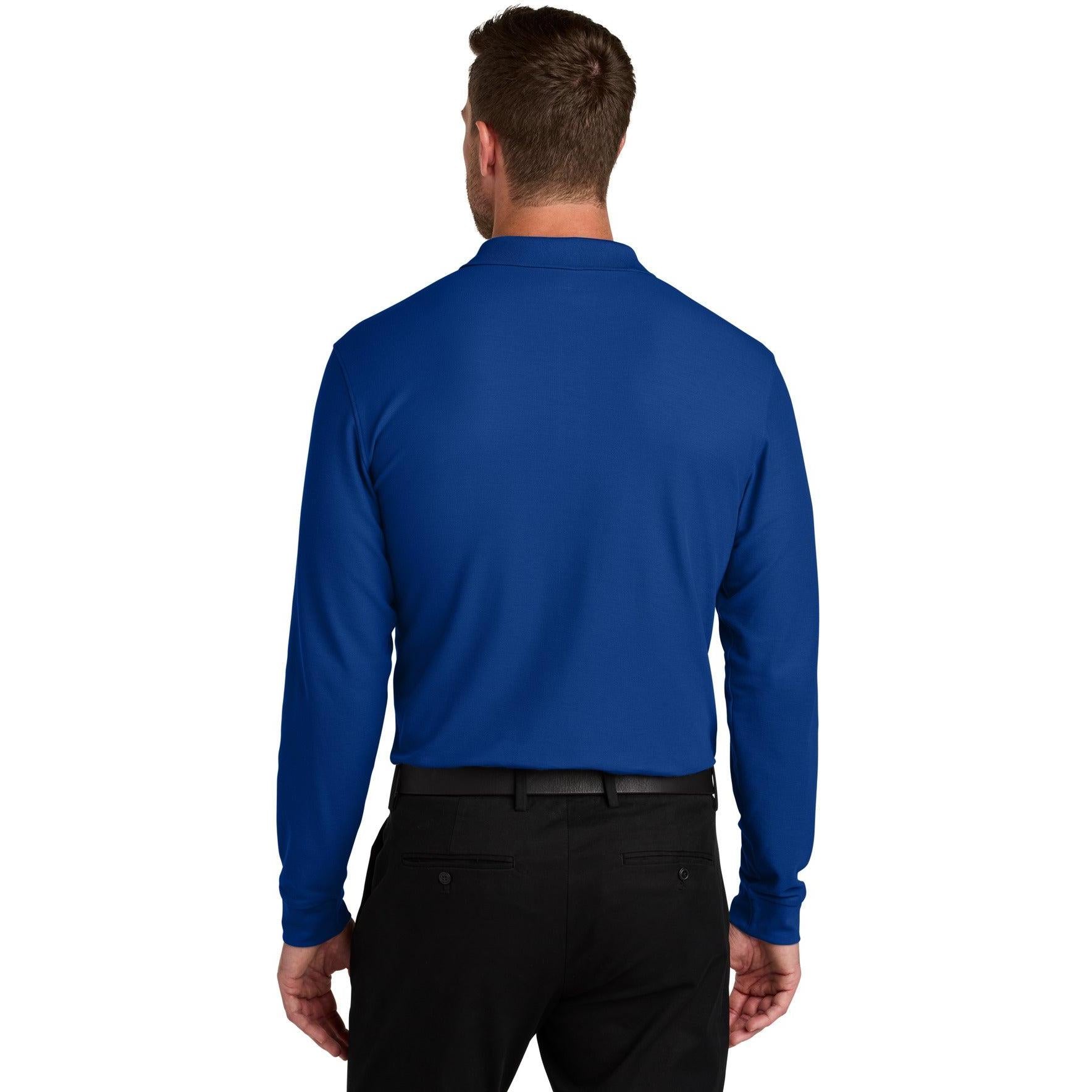 Port Authority Wearever Signature Pique Long Sleeve Polo