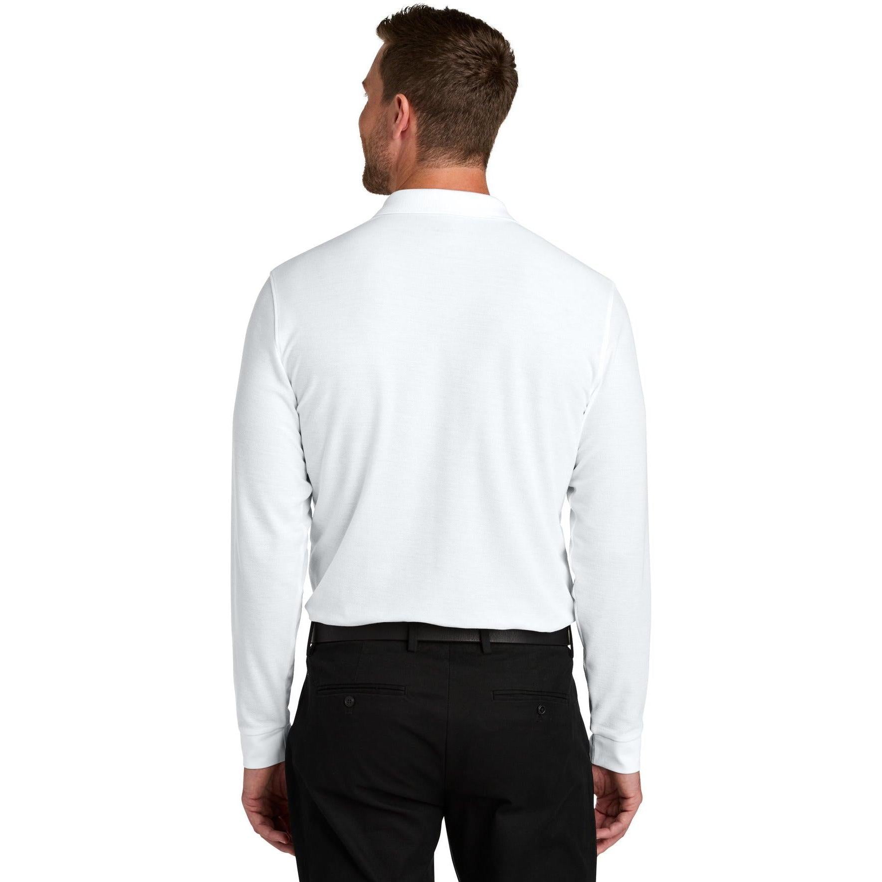 Port Authority Wearever Signature Pique Long Sleeve Polo
